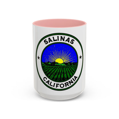 Seal of Salinas California - Accent Coffee Mug