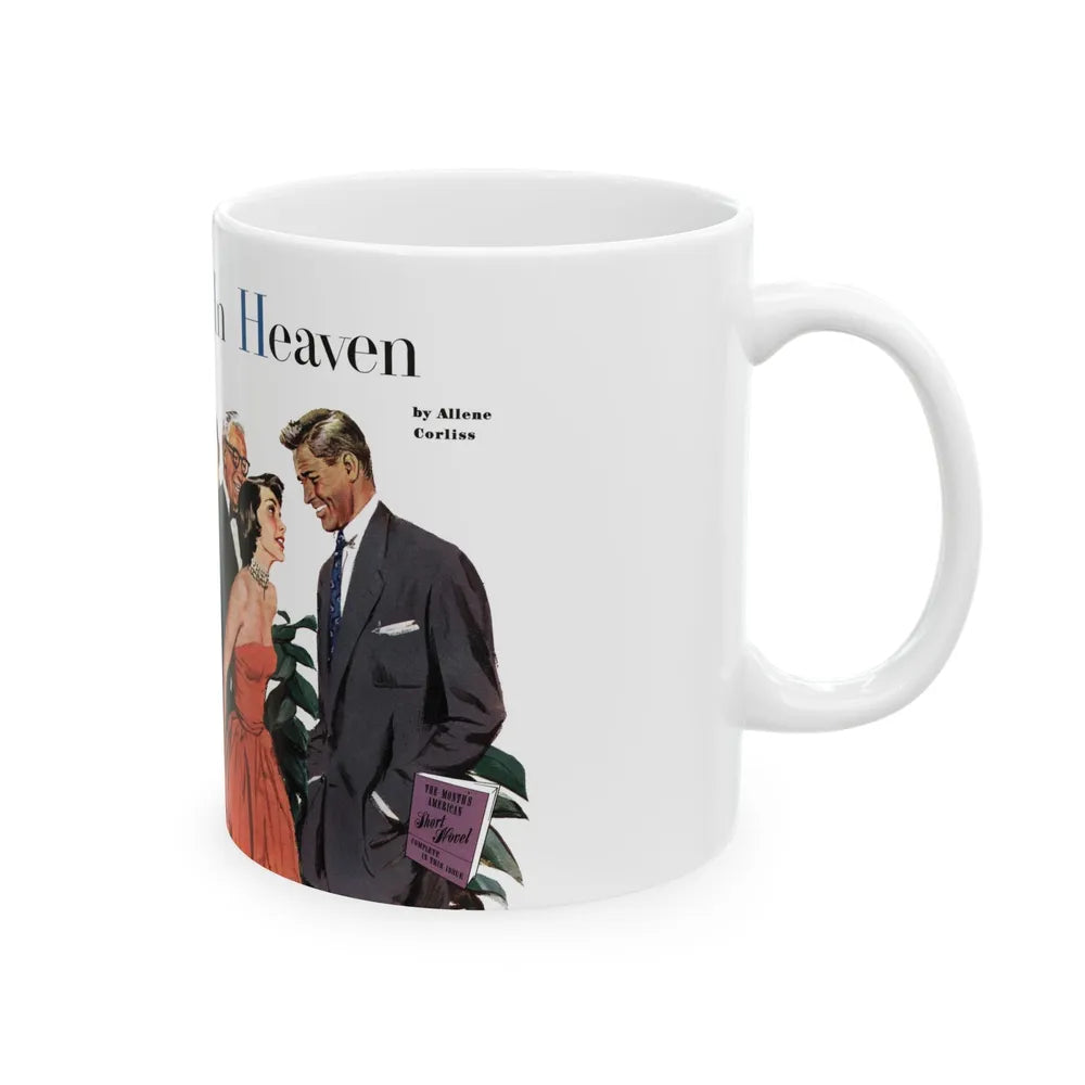 Frost in Heaven (1), The American Magazine, January 1953 - White Coffee Mug-Go Mug Yourself