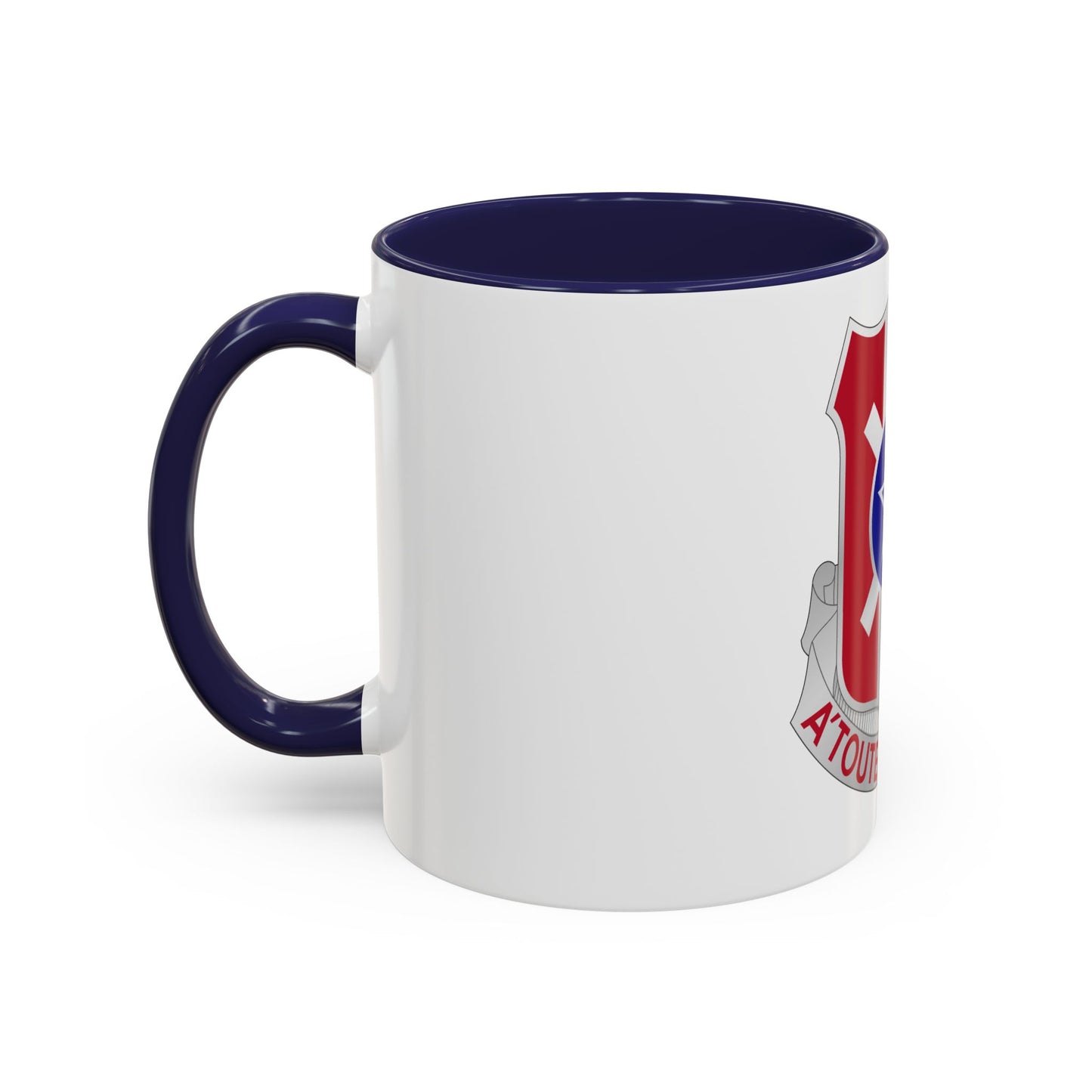 854 Engineer Battalion (U.S. Army) Accent Coffee Mug