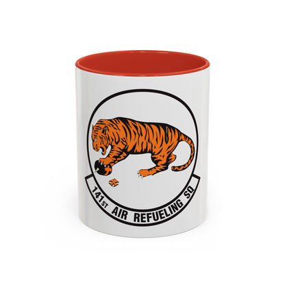 141 Air Refueling Squadron (U.S. Air Force) Accent Coffee Mug