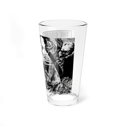 The Curse Of The Jungle Treasure, Real Men, February 1971 (Magazine Illustration) Pint Glass 16oz