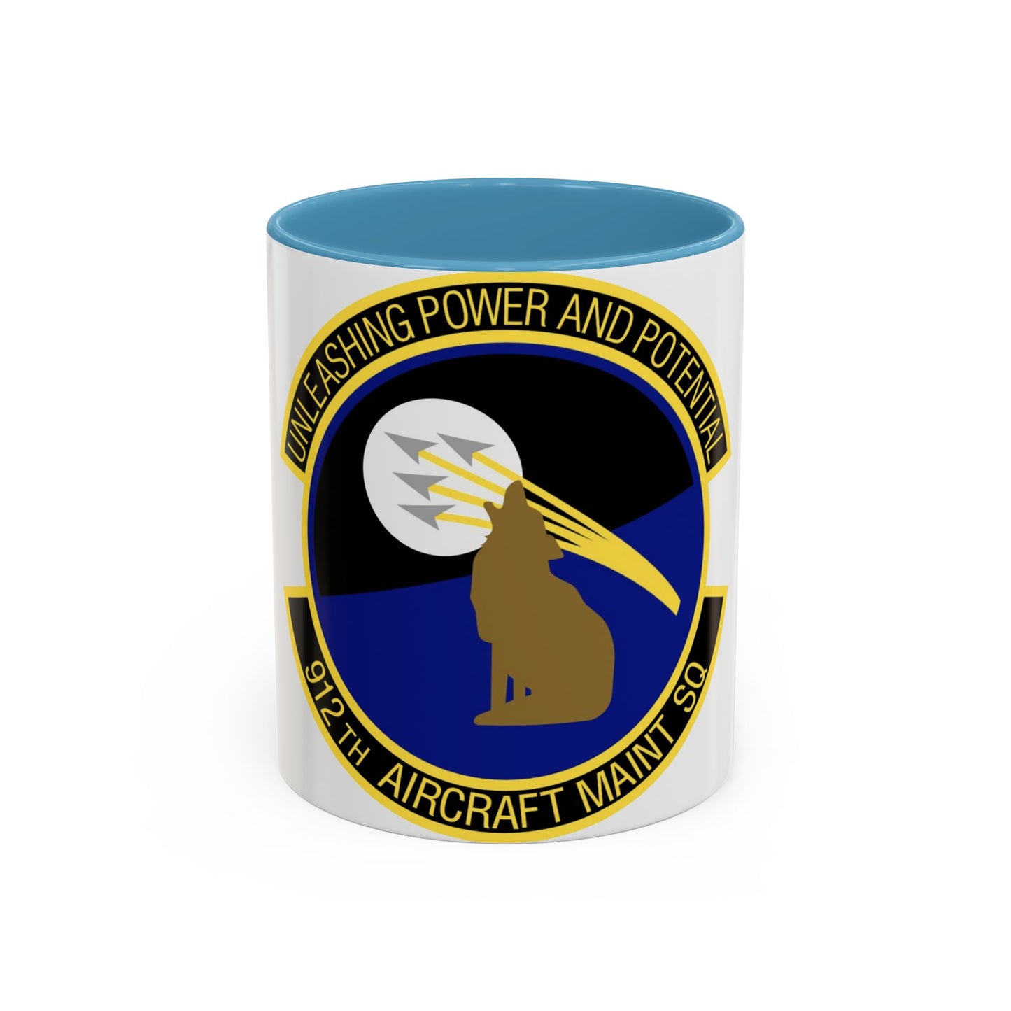 912th Aircraft Maintenance Squadron (U.S. Air Force) Accent Coffee Mug