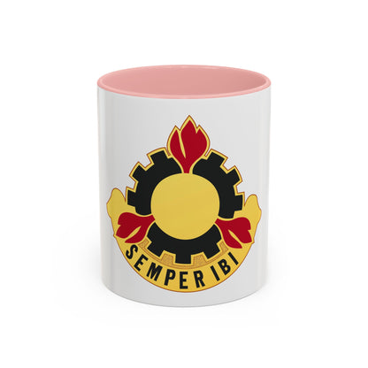 63 Maintenance Battalion (U.S. Army) Accent Coffee Mug