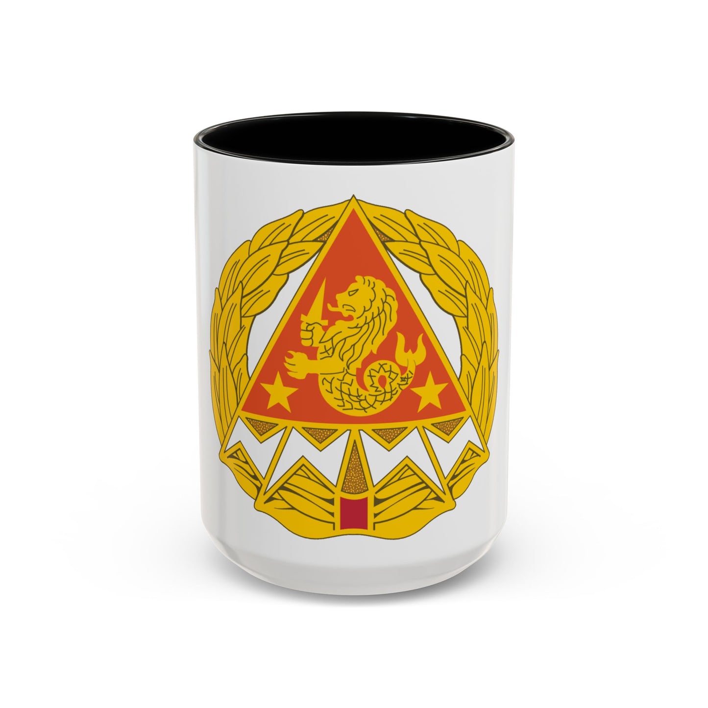 4 Signal Group (U.S. Army) Accent Coffee Mug