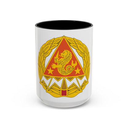4 Signal Group (U.S. Army) Accent Coffee Mug