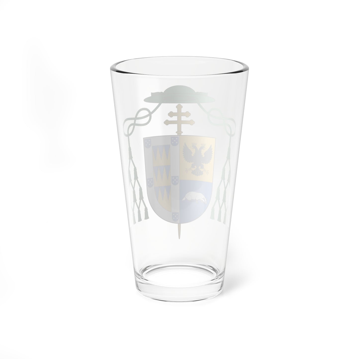 Escudo de Felipe de Tassis (Spain) (Coat of Arms) Pint Glass 16oz