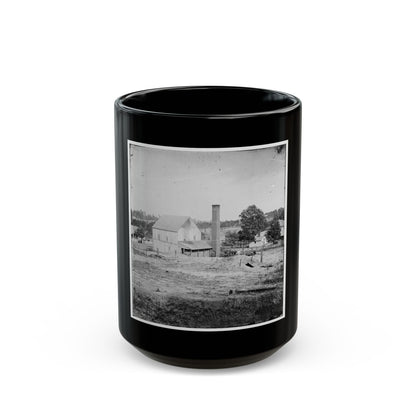 Atlanta, Georgia (Vicinity). Bomb-Proof Shelter (U.S. Civil War) Black Coffee Mug
