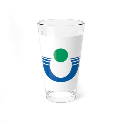 Flag of Urayasu Chiba (Japan) Pint Glass 16oz