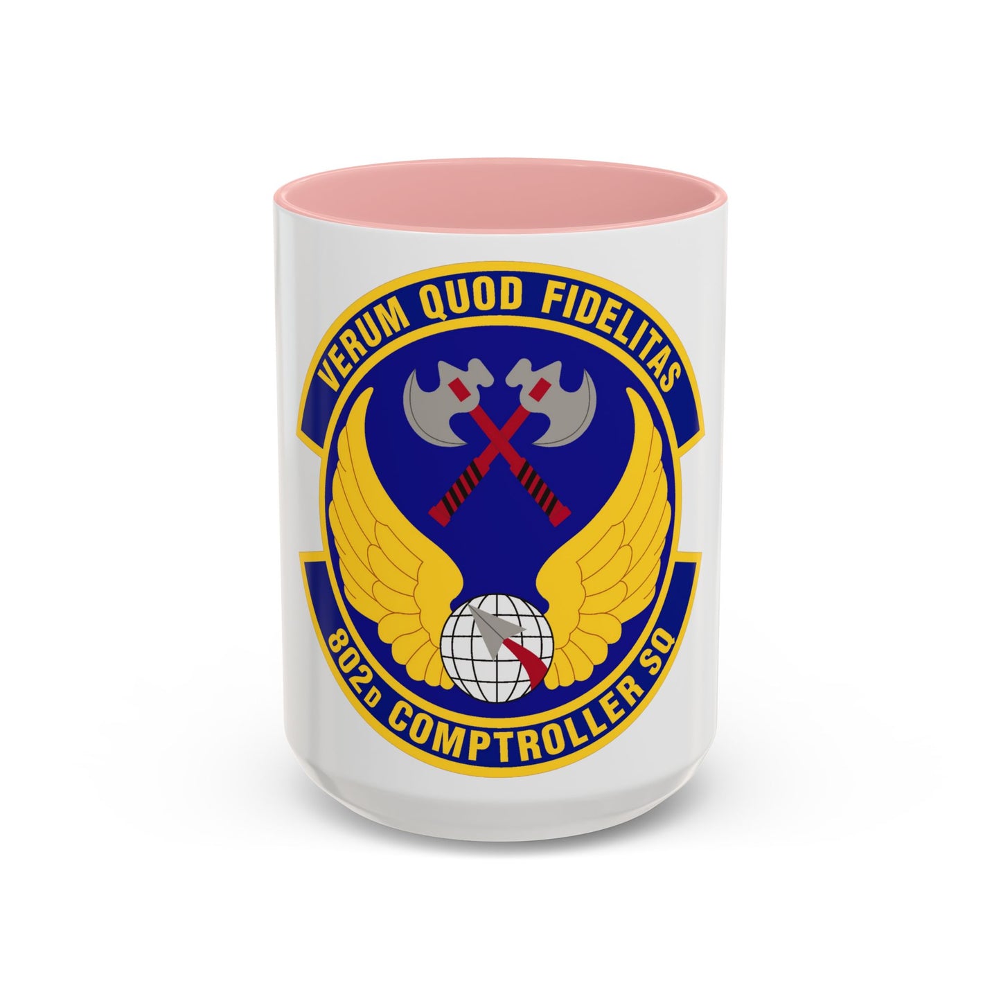 802d Comptroller Squadron (U.S. Air Force) Accent Coffee Mug