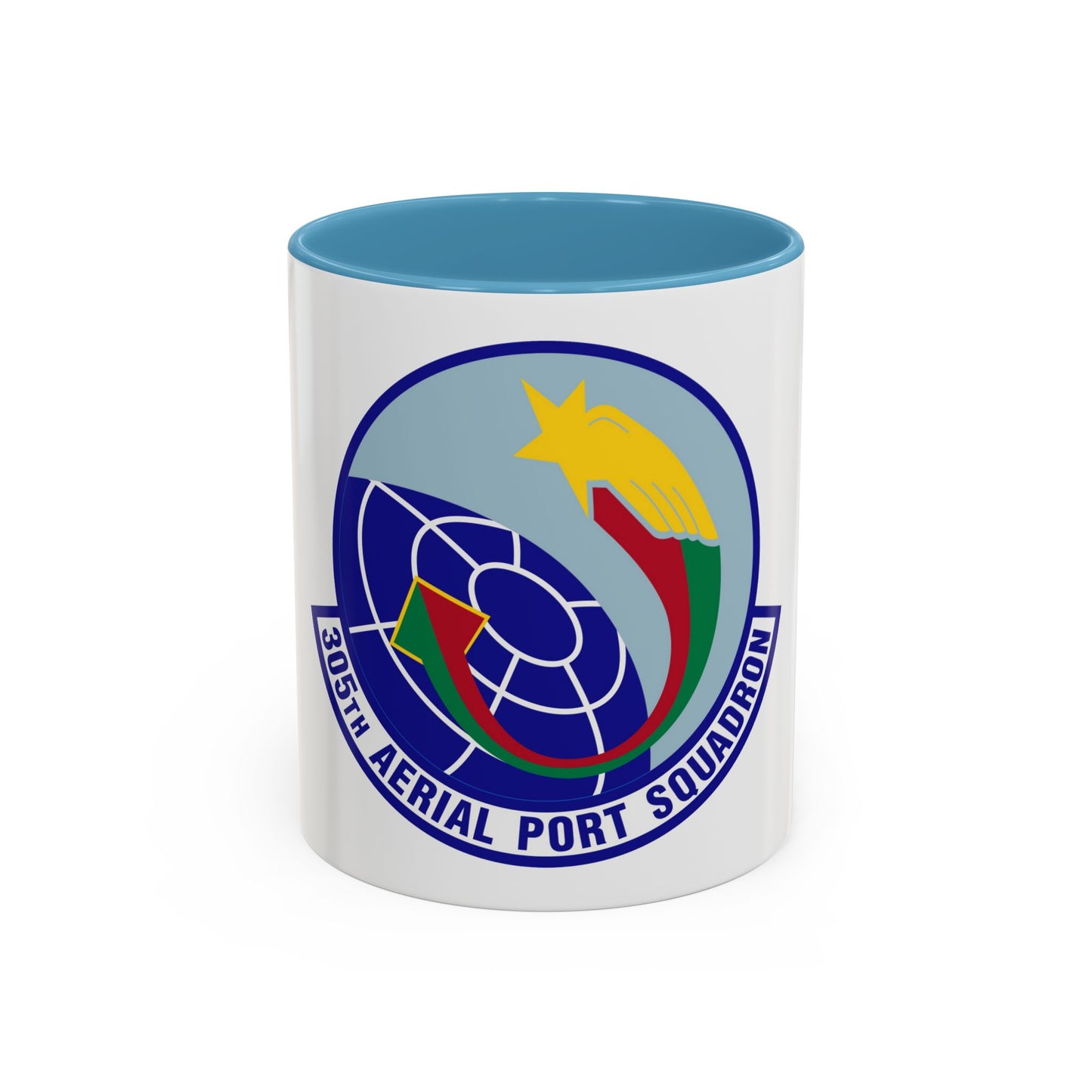 305 Aerial Port Squadron AMC (U.S. Air Force) Accent Coffee Mug