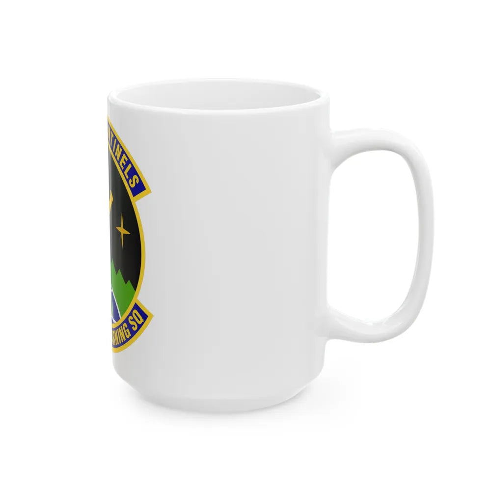 213th Space Warning Squadron (U.S. Air Force) White Coffee Mug-Go Mug Yourself