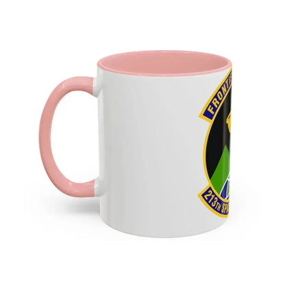 213th Space Warning Squadron (U.S. Air Force) Accent Coffee Mug - Go Mug Yourself
