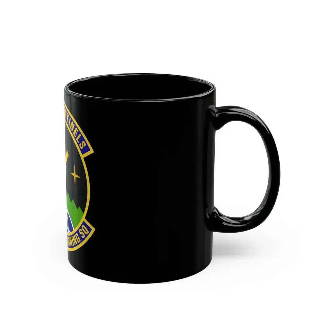 213th Space Warning Squadron (U.S. Air Force) Black Coffee Mug - Go Mug Yourself