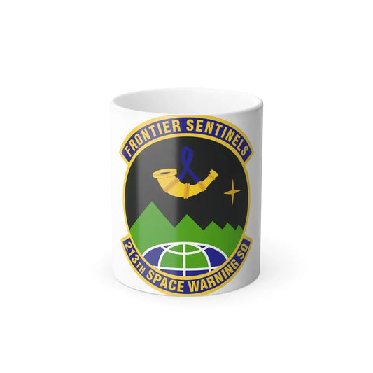 213th Space Warning Squadron (U.S. Air Force) Color Changing Mug 11oz - Go Mug Yourself