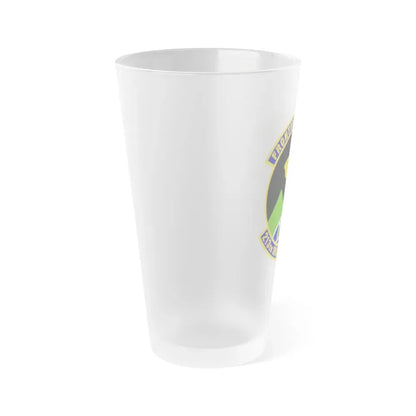 213th Space Warning Squadron (U.S. Air Force) Frosted Pint Glass 16oz - Go Mug Yourself