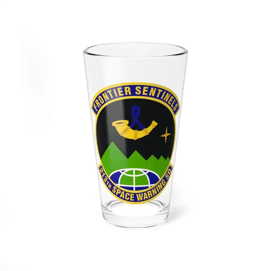 213th Space Warning Squadron (U.S. Air Force) Pint Glass 16oz 16oz - Go Mug Yourself