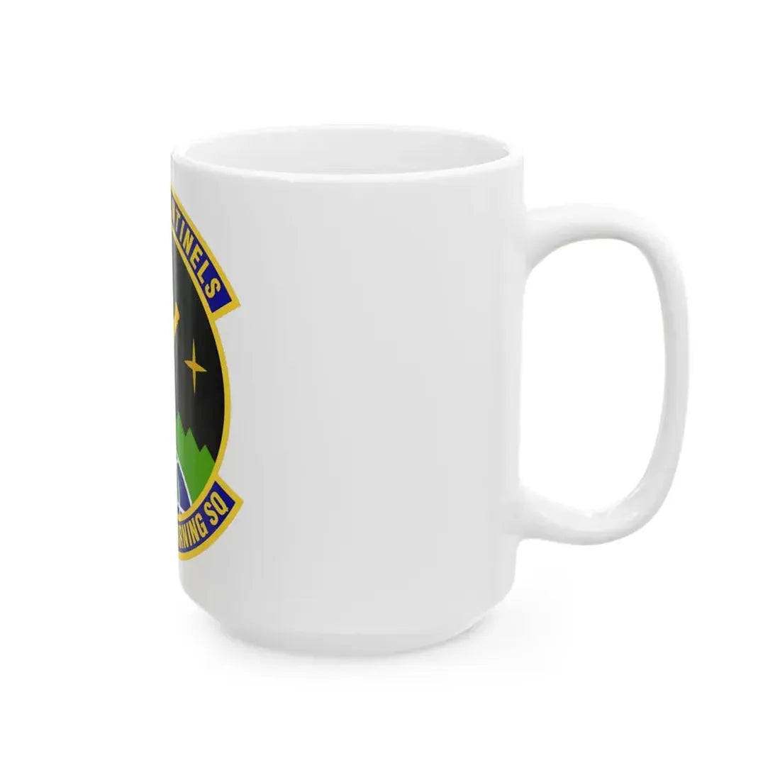 213th Space Warning Squadron (U.S. Air Force) White Coffee Mug - Go Mug Yourself