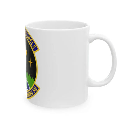 213th Space Warning Squadron (U.S. Air Force) White Coffee Mug - Go Mug Yourself