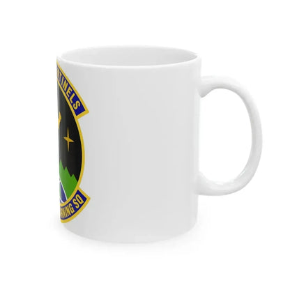 213th Space Warning Squadron (U.S. Air Force) White Coffee Mug - Go Mug Yourself