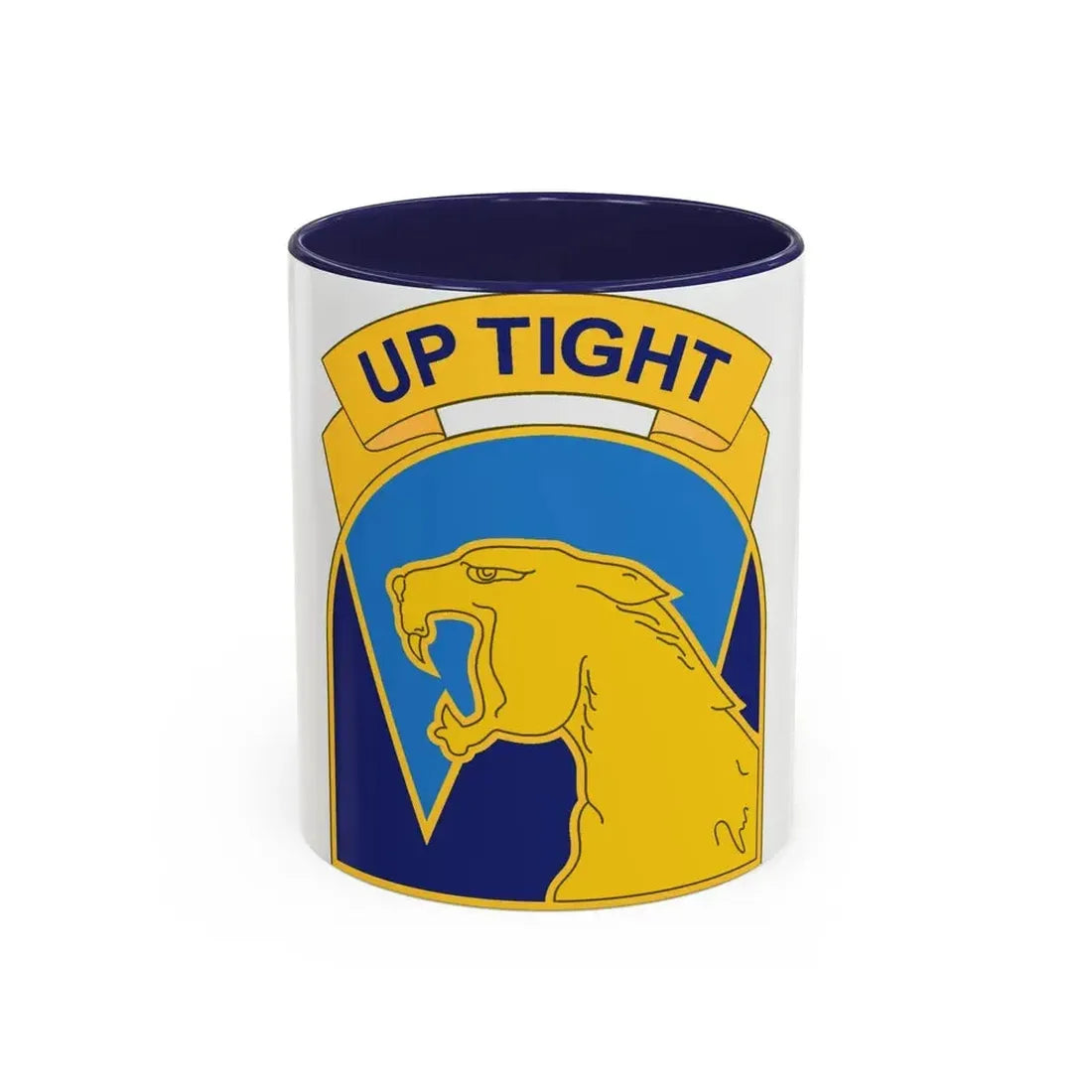 214 Aviation Regiment (U.S. Army) Accent Coffee Mug 11oz Navy - Go Mug Yourself