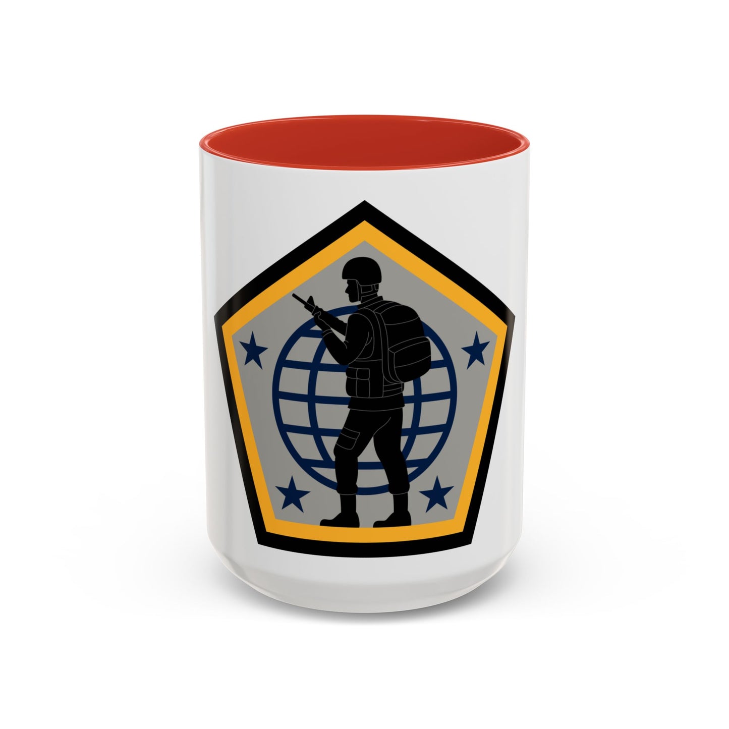 Human Resources Command (U.S. Army) Accent Coffee Mug