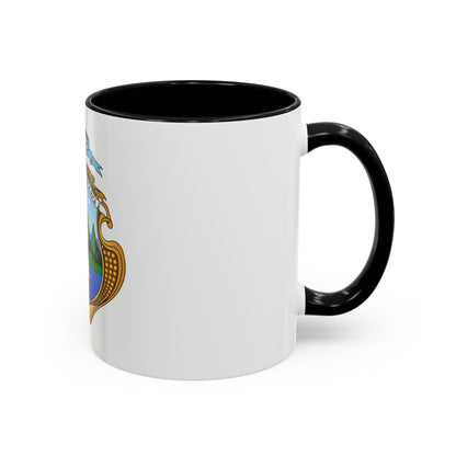 Coat of arms of Costa Rica (1906-1964) - Accent Coffee Mug