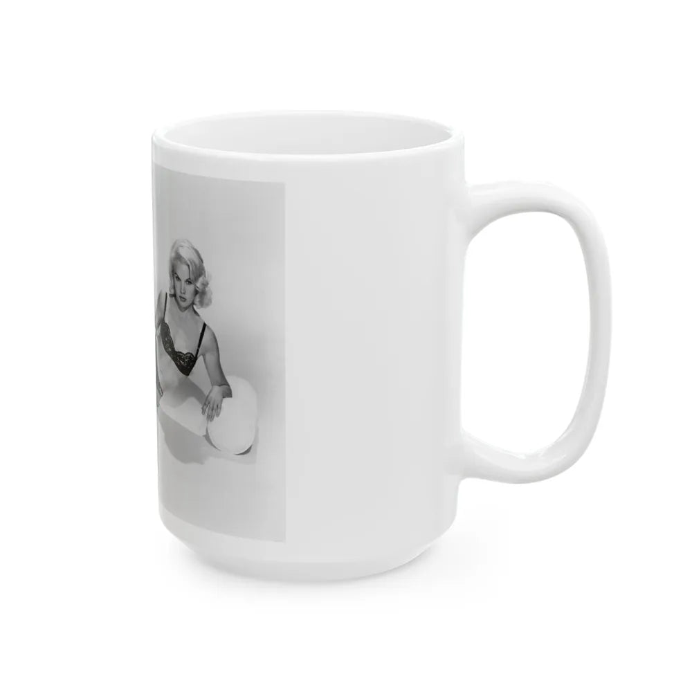 Carroll Baker #23 (Vintage Female Icon) White Coffee Mug-Go Mug Yourself