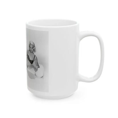 Carroll Baker #23 (Vintage Female Icon) White Coffee Mug-Go Mug Yourself