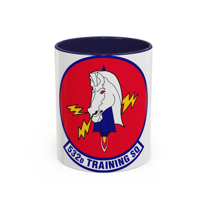 532d Training Squadron (U.S. Air Force) Accent Coffee Mug