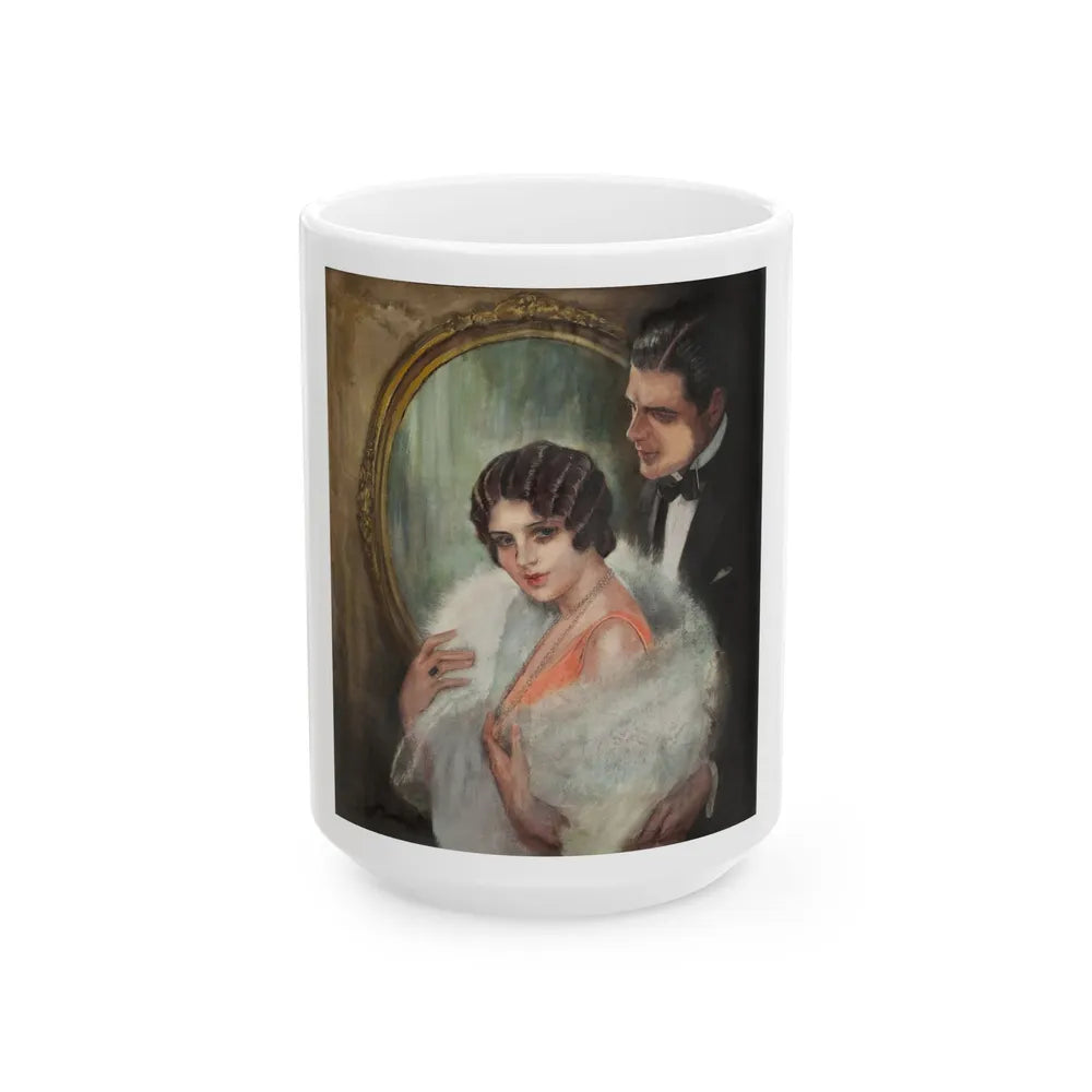 Elegant Couple - White Coffee Mug-15oz-Go Mug Yourself