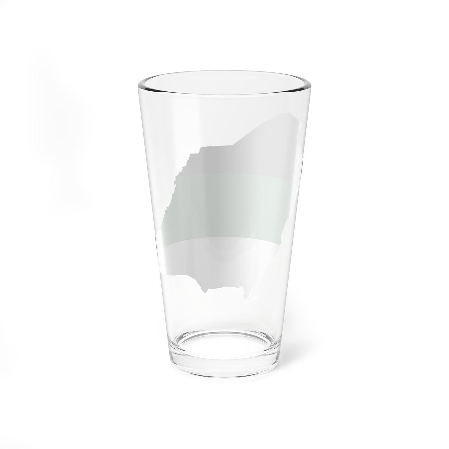 Flag map of Arabia (Saudi Arabia) Pint Glass 16oz