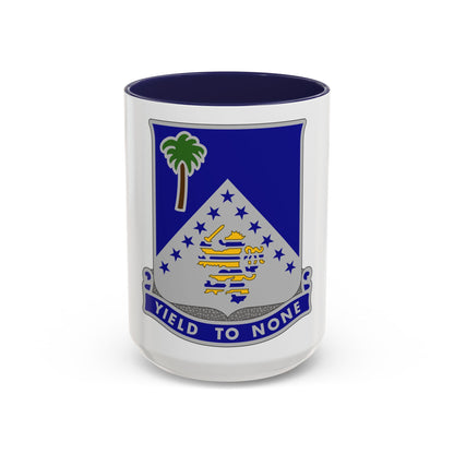 125th Infantry Regiment (U.S. Army) Accent Coffee Mug