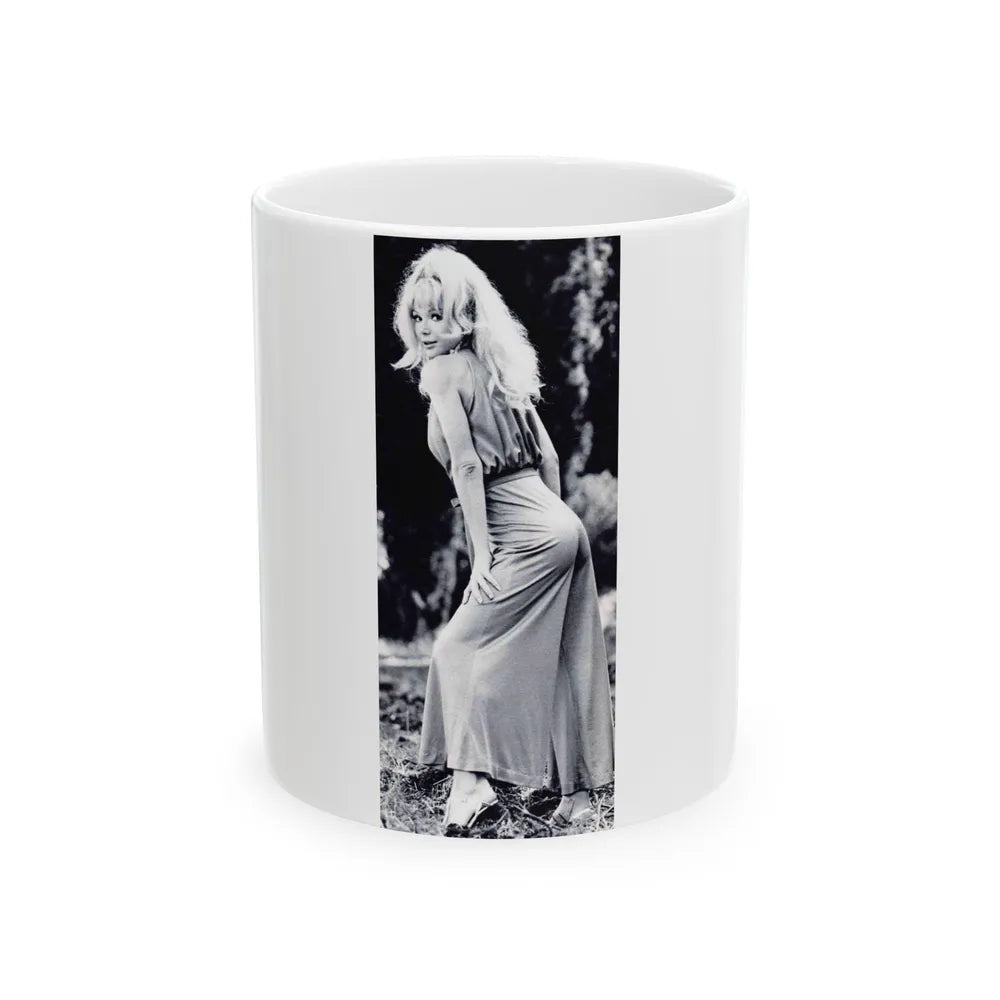 Francine York #159 (Vintage Female Icon) White Coffee Mug-11oz-Go Mug Yourself