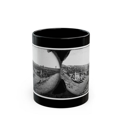 Fort Fisher, N.C. Interior Of The  Pulpit ; Another View (U.S. Civil War) Black Coffee Mug