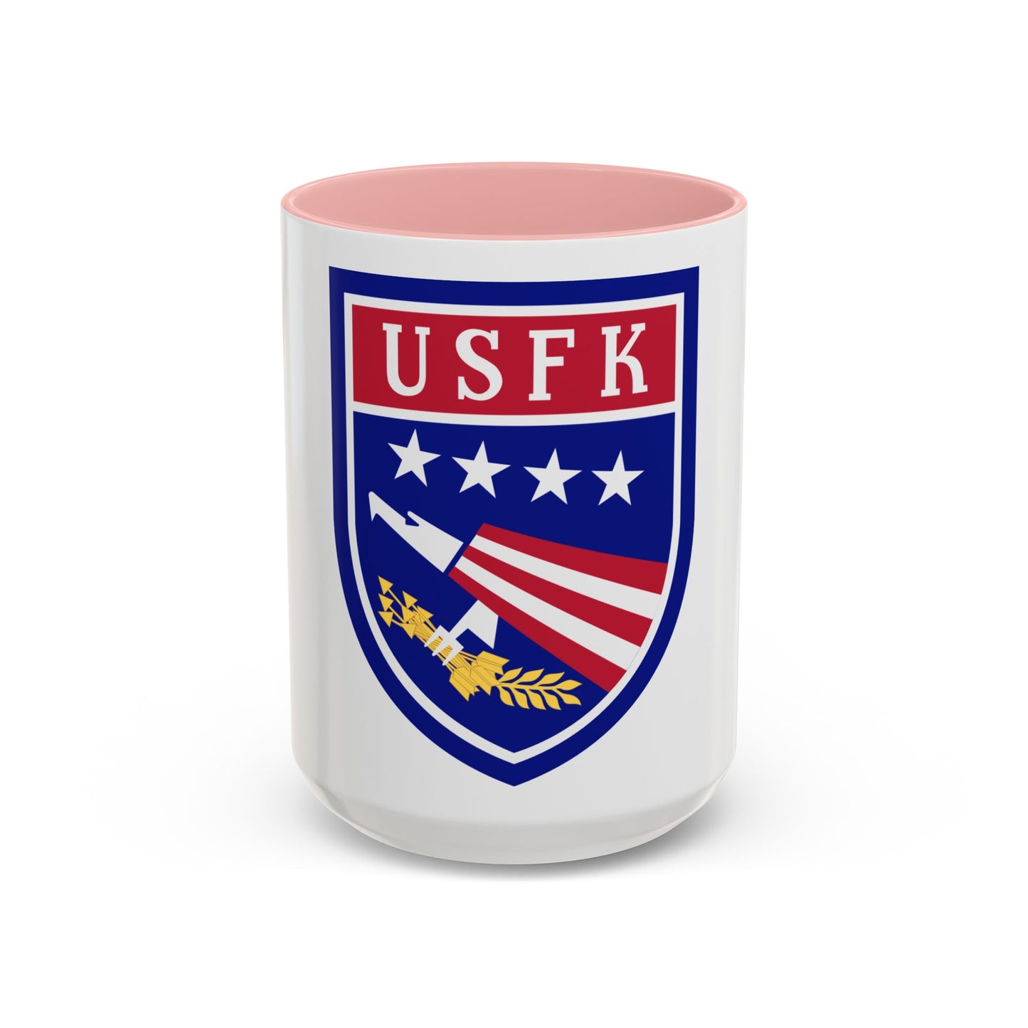 USAE United States Forces Korea (U.S. Army) Accent Coffee Mug