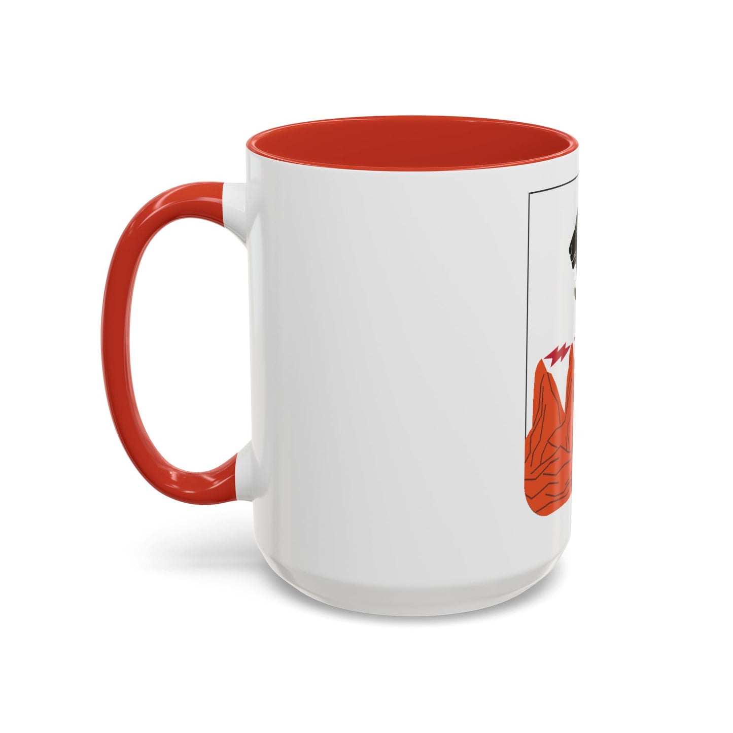 4 Signal Battalion 2 (U.S. Army) Accent Coffee Mug