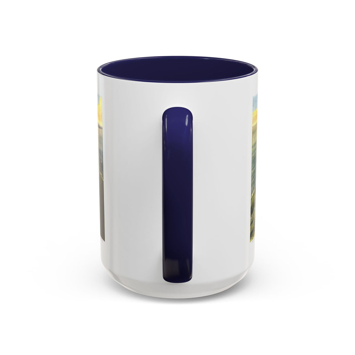 Central America - Panama Canal (1912) (Map) Accent Coffee Mug