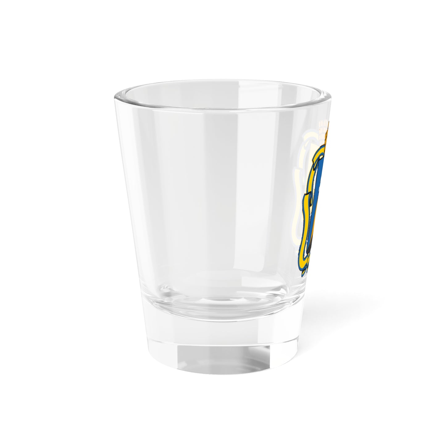 Coat of Arms of Kadiivka (Ukraine) (Coat of Arms) Shot Glass 1.5oz