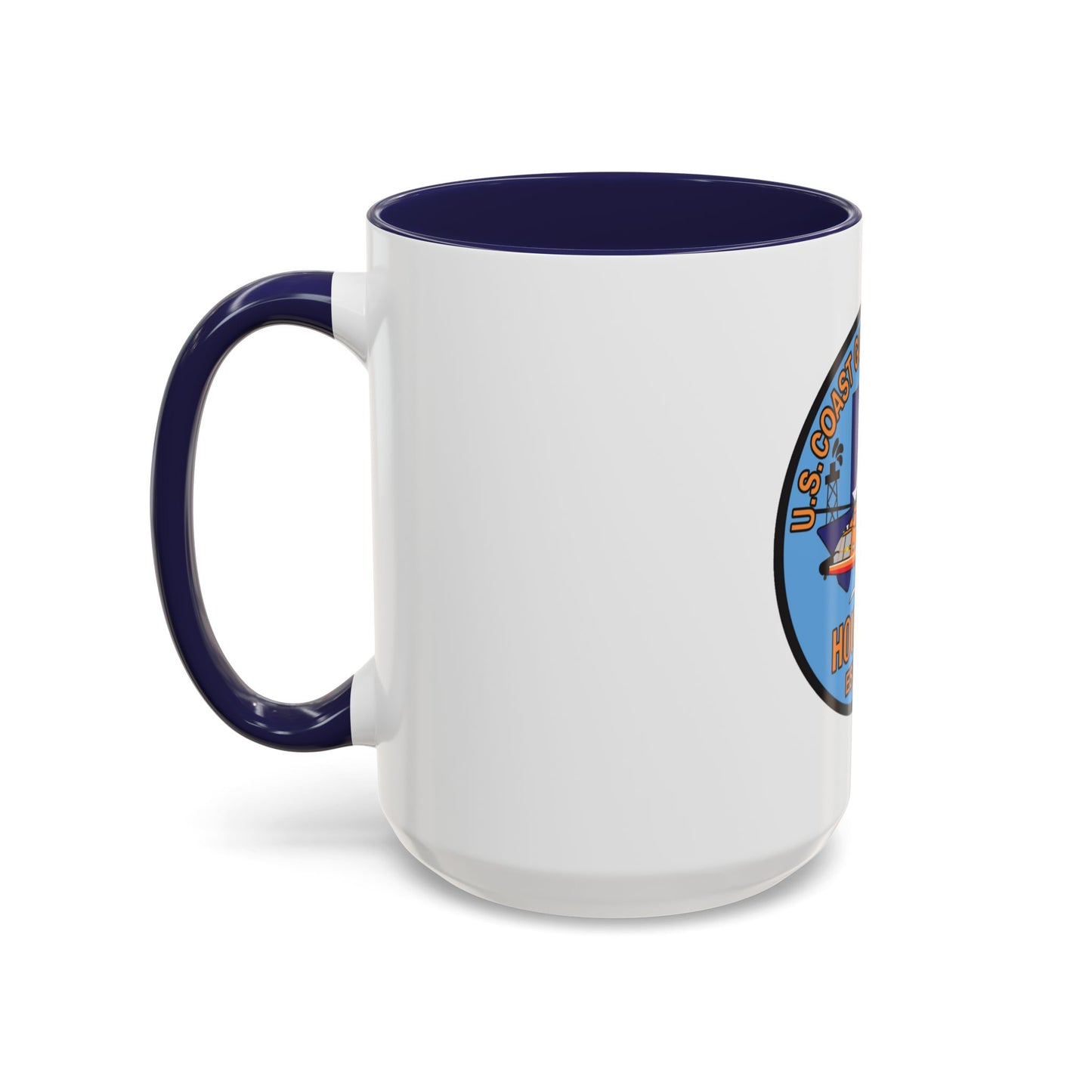 USCG Air Station Houston 2 (U.S. Coast Guard) Accent Coffee Mug
