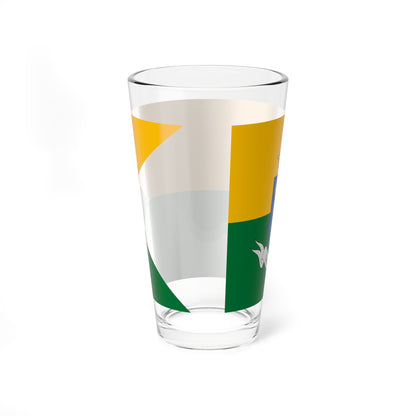 Flag of Taliandorogd (Hungary) Pint Glass 16oz