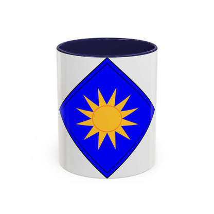 40th Infantry Division CSIB (U.S. Army) Accent Coffee Mug