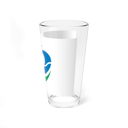 Flag of Kunisaki Oita (Japan) Pint Glass 16oz