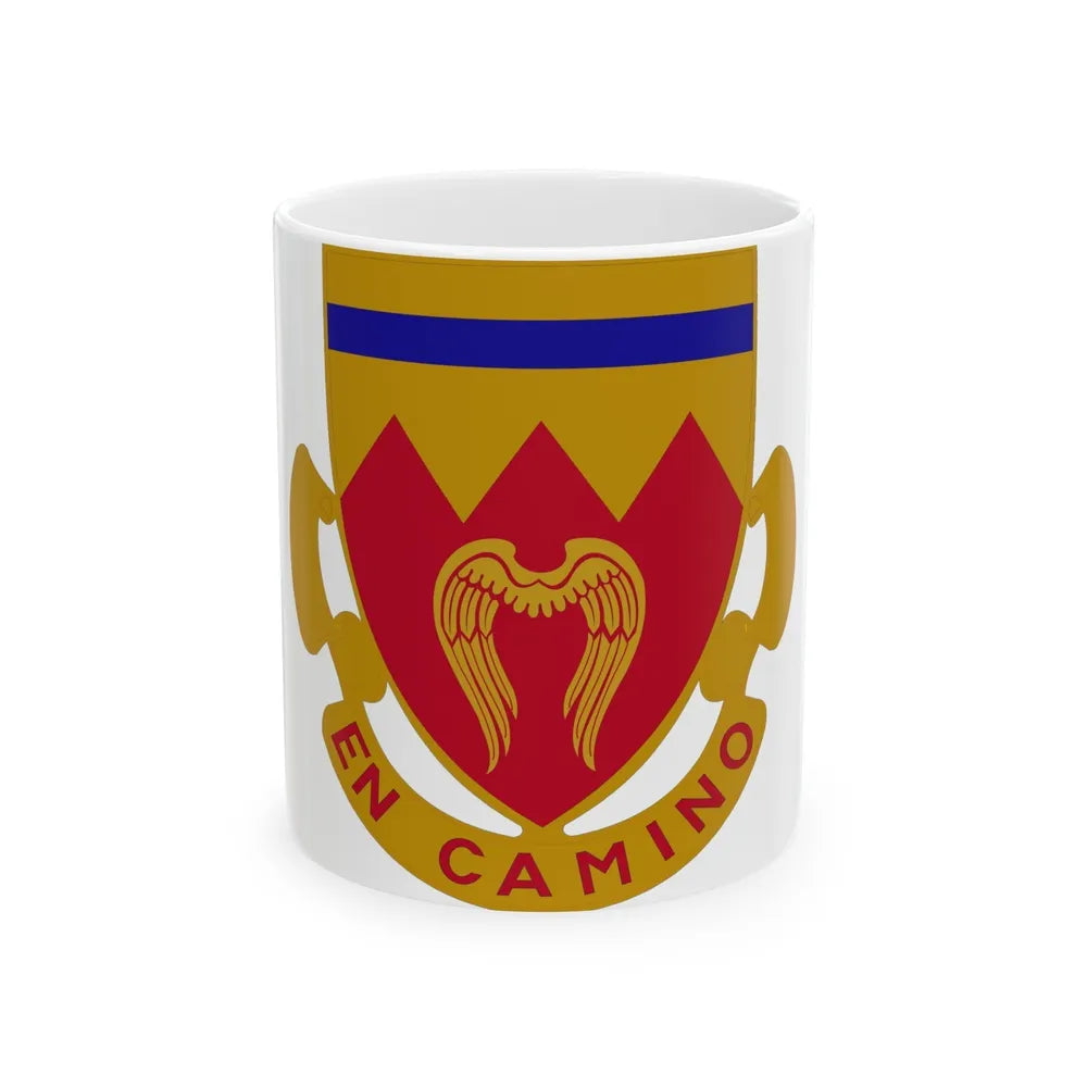 214th Armored Field Artillery Battalion (U.S. Army) White Coffee Mug-11oz-Go Mug Yourself