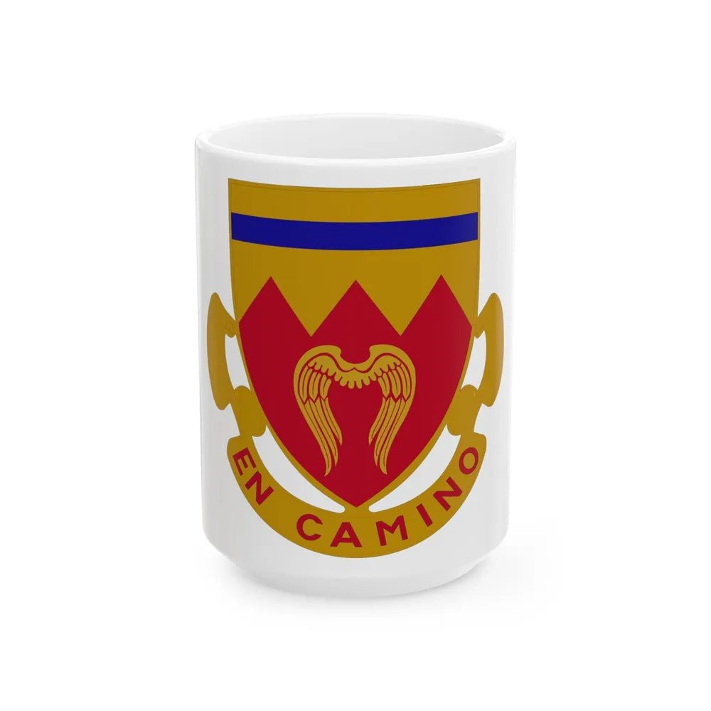 214th Armored Field Artillery Battalion (U.S. Army) White Coffee Mug-15oz-Go Mug Yourself