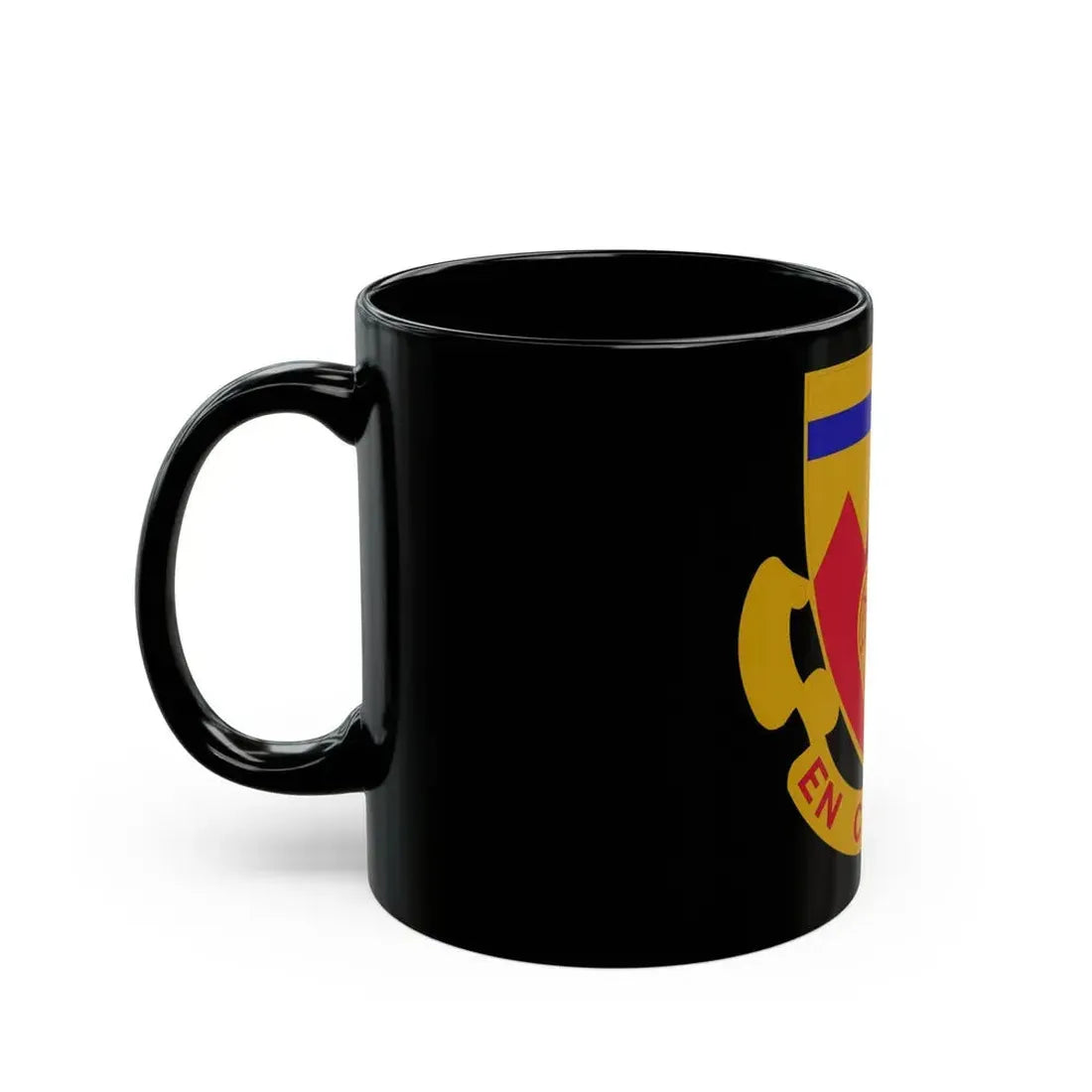 214th Armored Field Artillery Battalion (U.S. Army) Black Coffee Mug - Go Mug Yourself