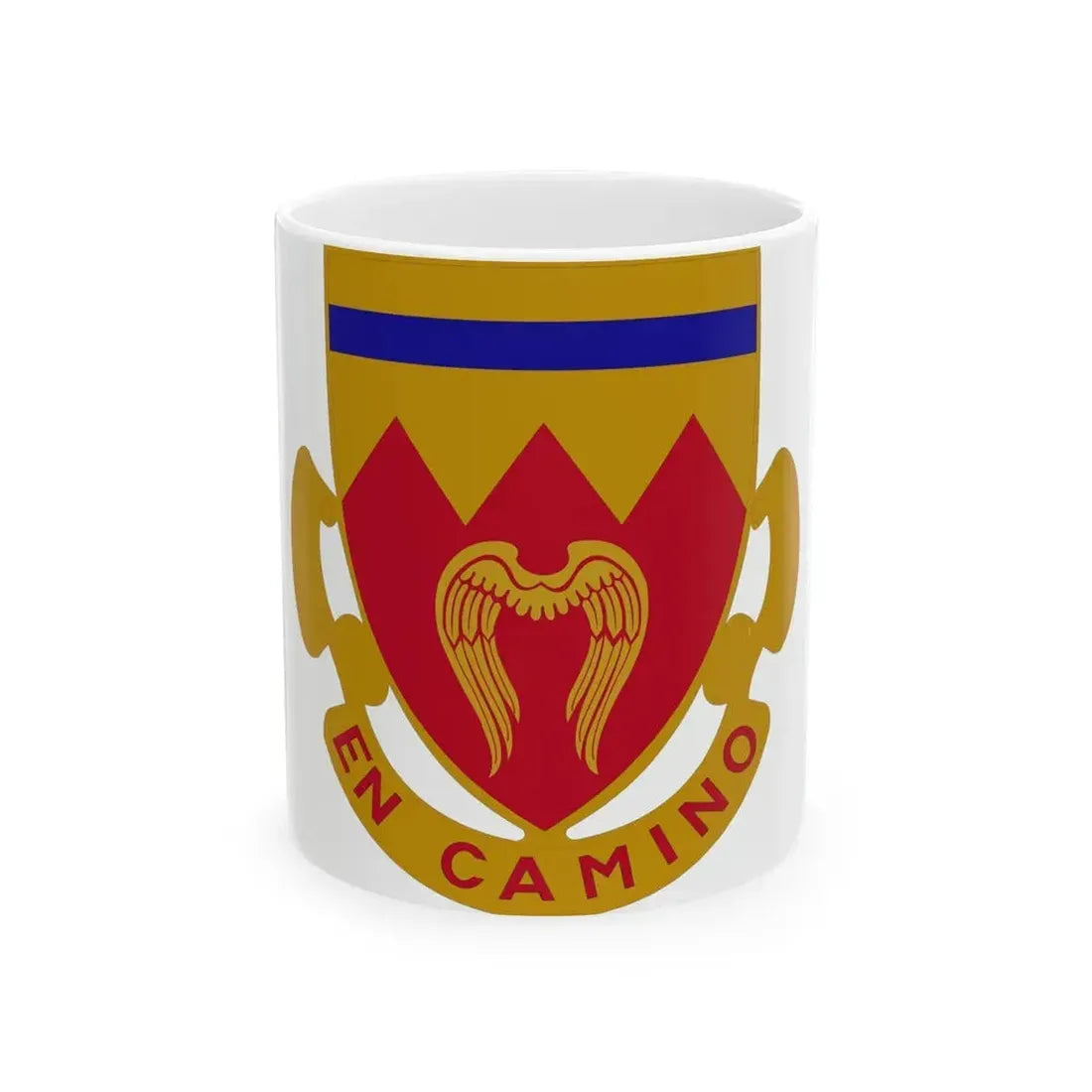 214th Armored Field Artillery Battalion (U.S. Army) White Coffee Mug 11oz - Go Mug Yourself