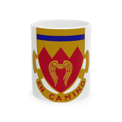 214th Armored Field Artillery Battalion (U.S. Army) White Coffee Mug 11oz - Go Mug Yourself