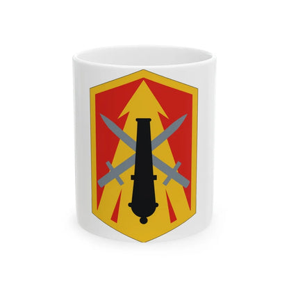 214th Field Artillery Brigade (U.S. Army) White Coffee Mug-11oz-Go Mug Yourself