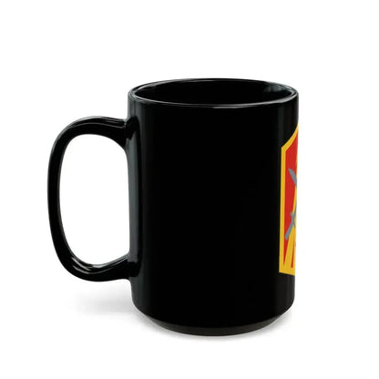 214th Field Artillery Brigade (U.S. Army) Black Coffee Mug - Go Mug Yourself