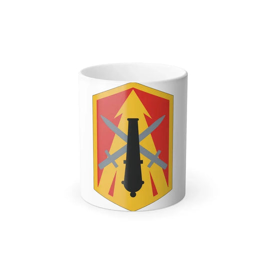 214th Field Artillery Brigade (U.S. Army) Color Changing Coffee Mug 11oz - Go Mug Yourself
